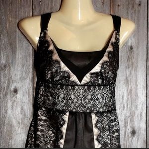 Ann Taylor Lace Overlay Cami